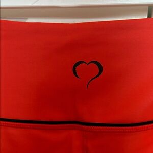 ZYIA Active Red Leggings